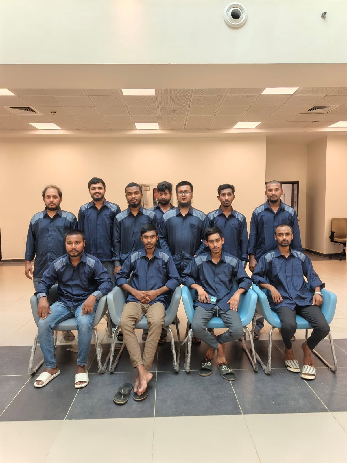 Indoor cleaning workforce